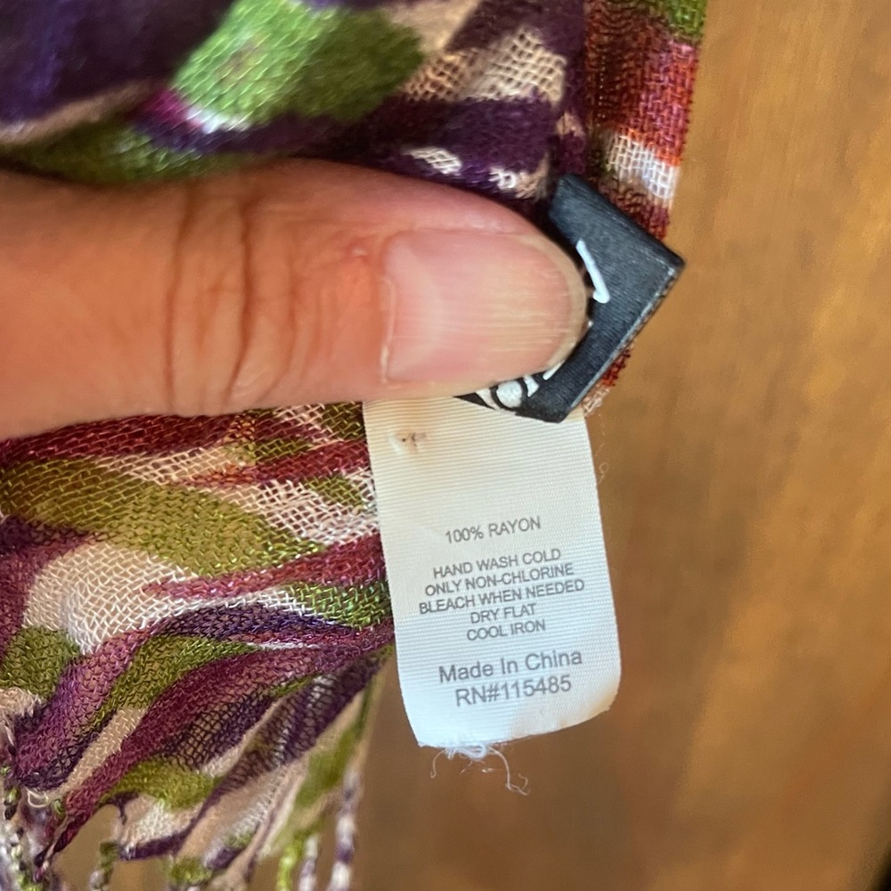 Apt. 9 Multicolor Patterned Scarf - Picture 3 of 5